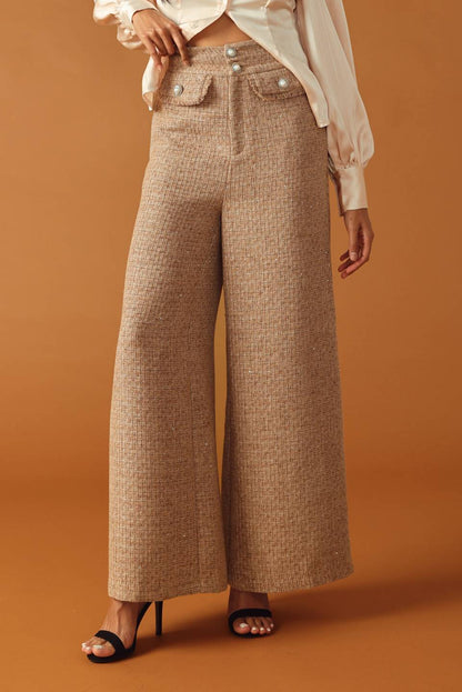 THREADS OF DESTINY TWEED PANTS  DAME BOHEME