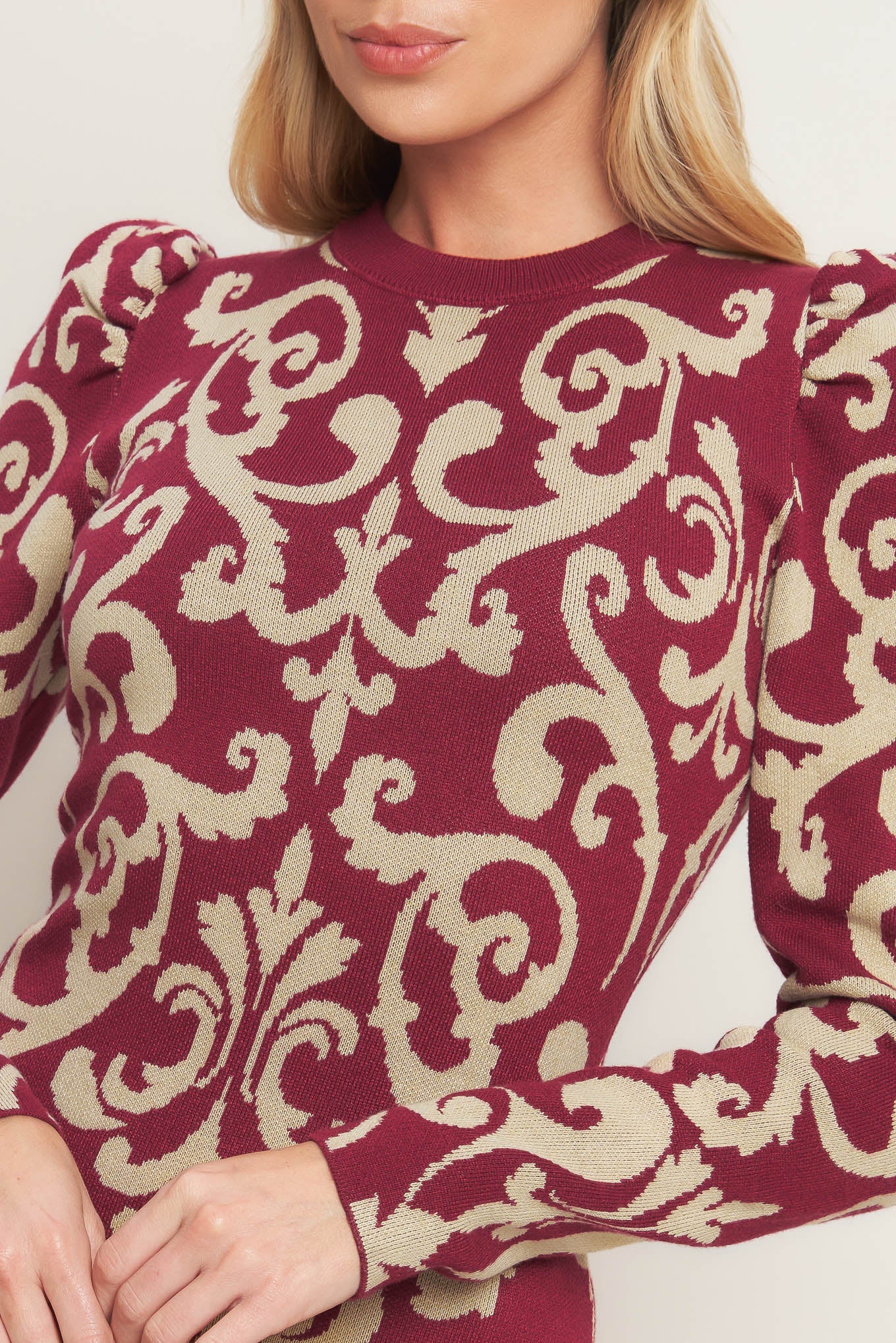 BASK IN LOVE SWEATER MINI DRESS  DAME BOHEME