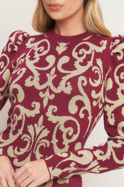 BASK IN LOVE SWEATER MINI DRESS  DAME BOHEME