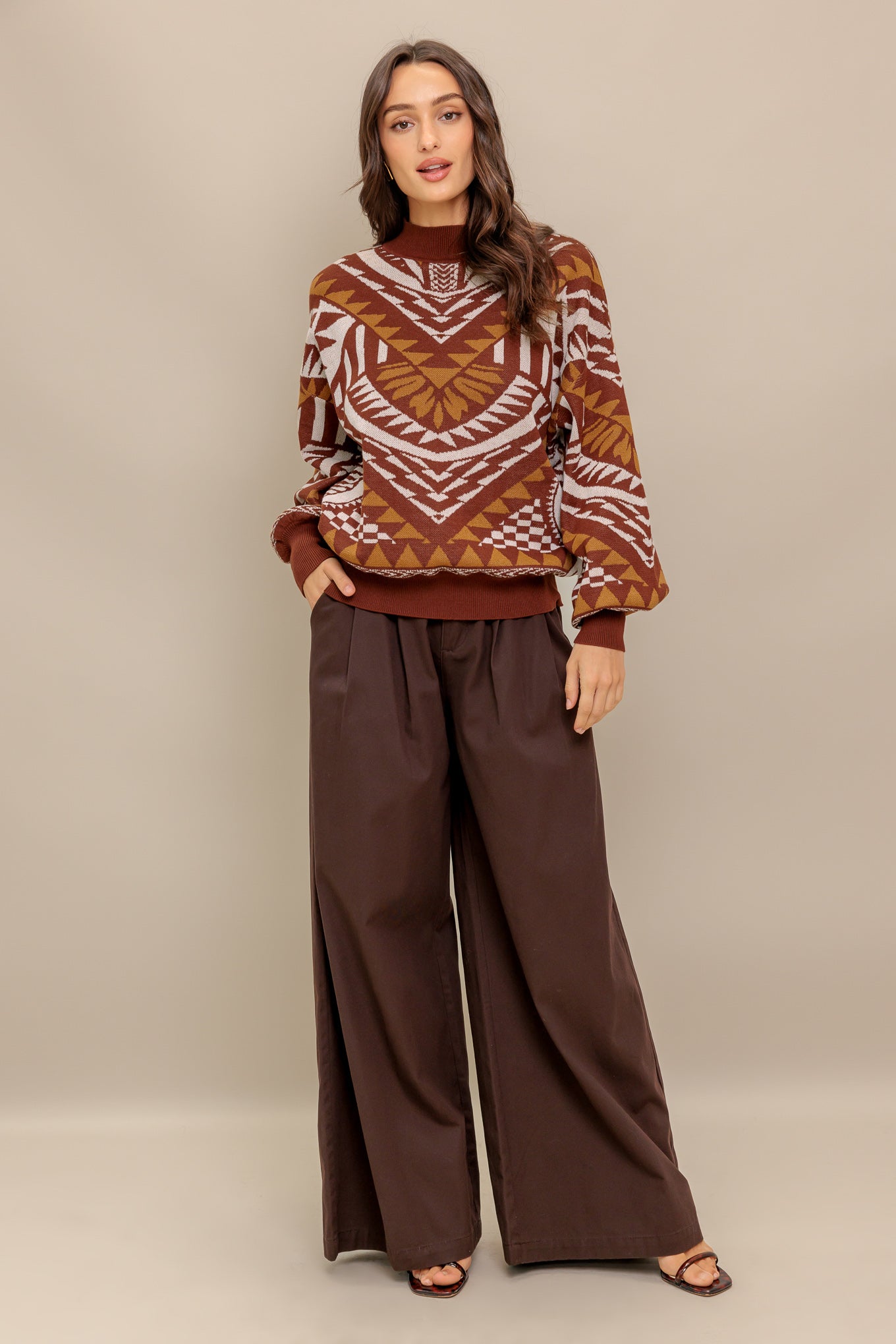 HONESTLY LOVE PULLOVER SWEATER TOP  DAME BOHEME