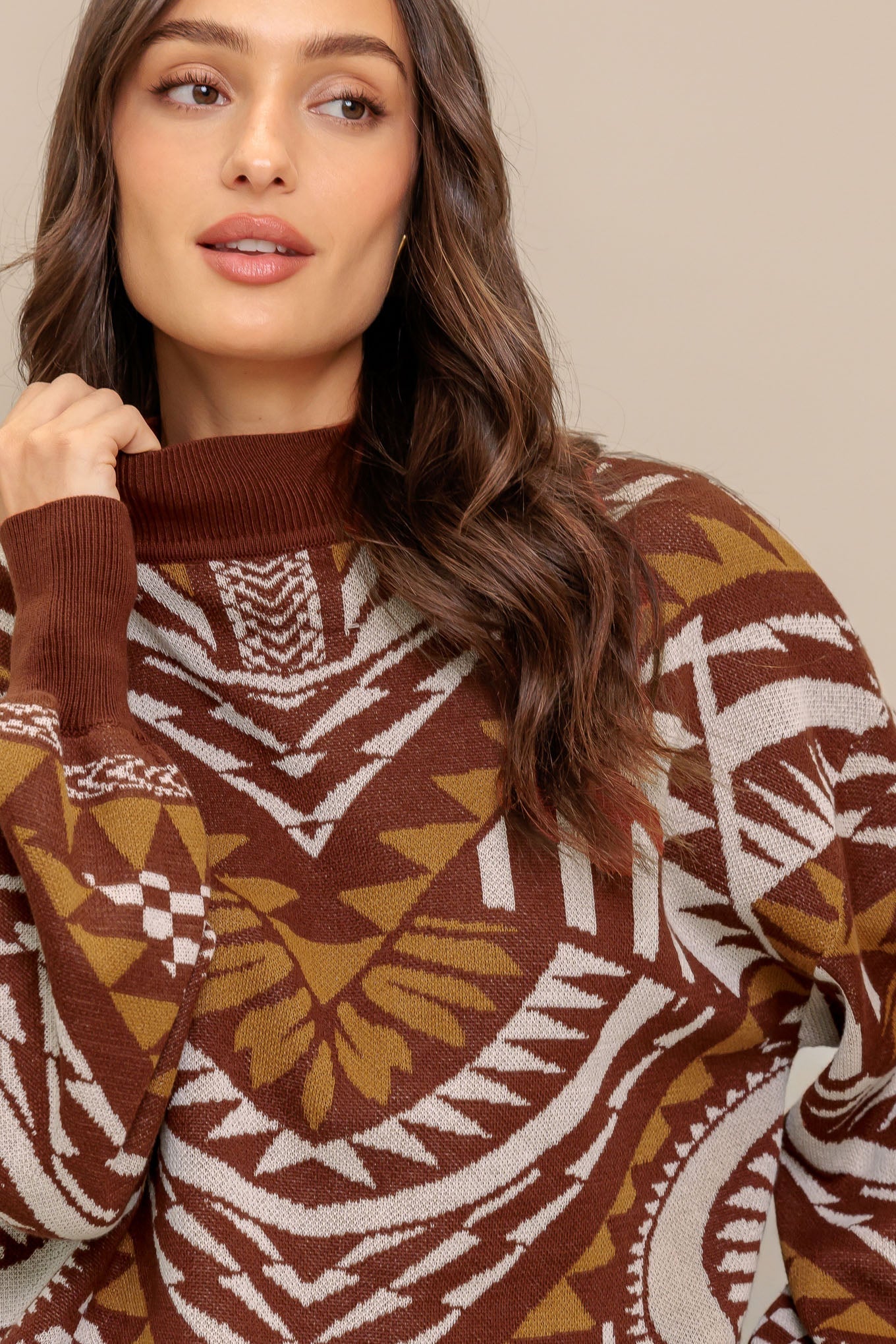 HONESTLY LOVE PULLOVER SWEATER TOP  DAME BOHEME