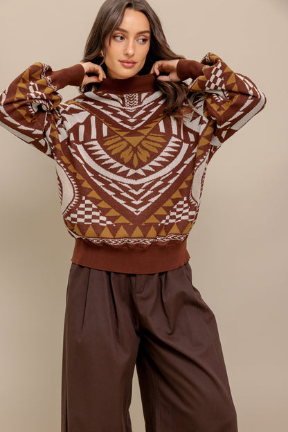 HONESTLY LOVE PULLOVER SWEATER TOP  DAME BOHEME