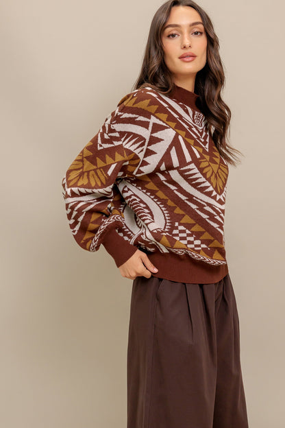 HONESTLY LOVE PULLOVER SWEATER TOP  DAME BOHEME