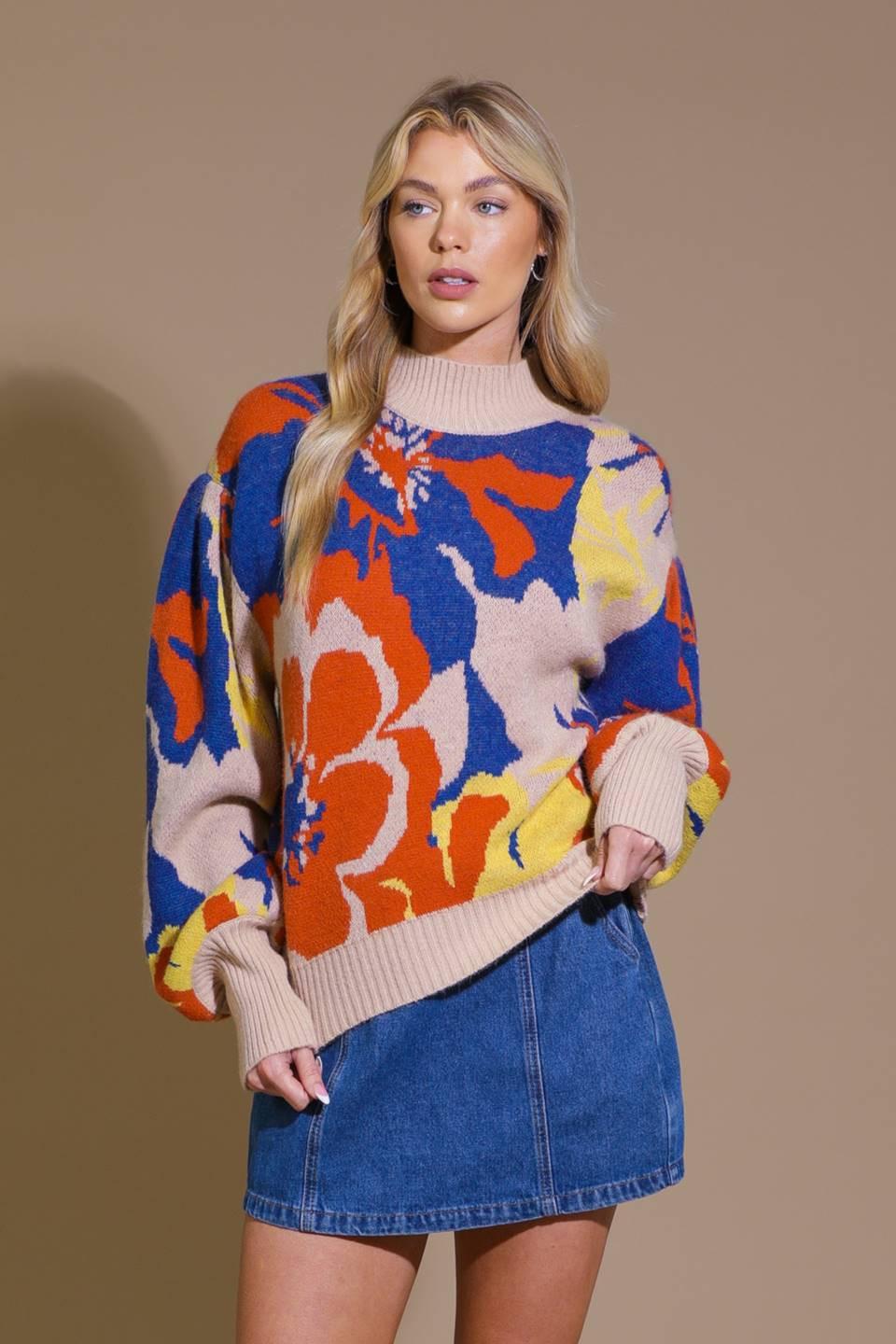 NEVER LOSE ME SWEATER TOP  DAME BOHEME