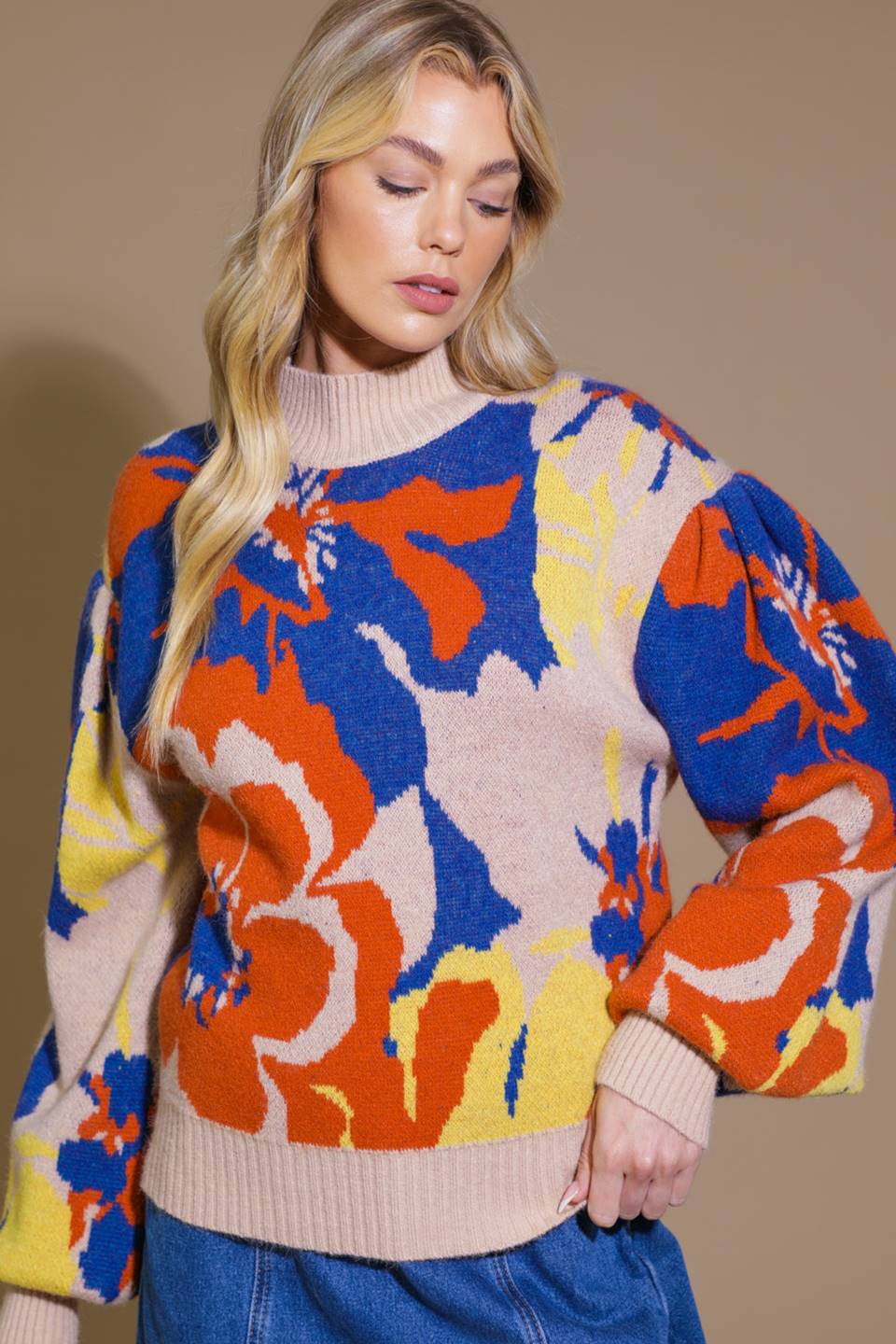 NEVER LOSE ME SWEATER TOP  DAME BOHEME