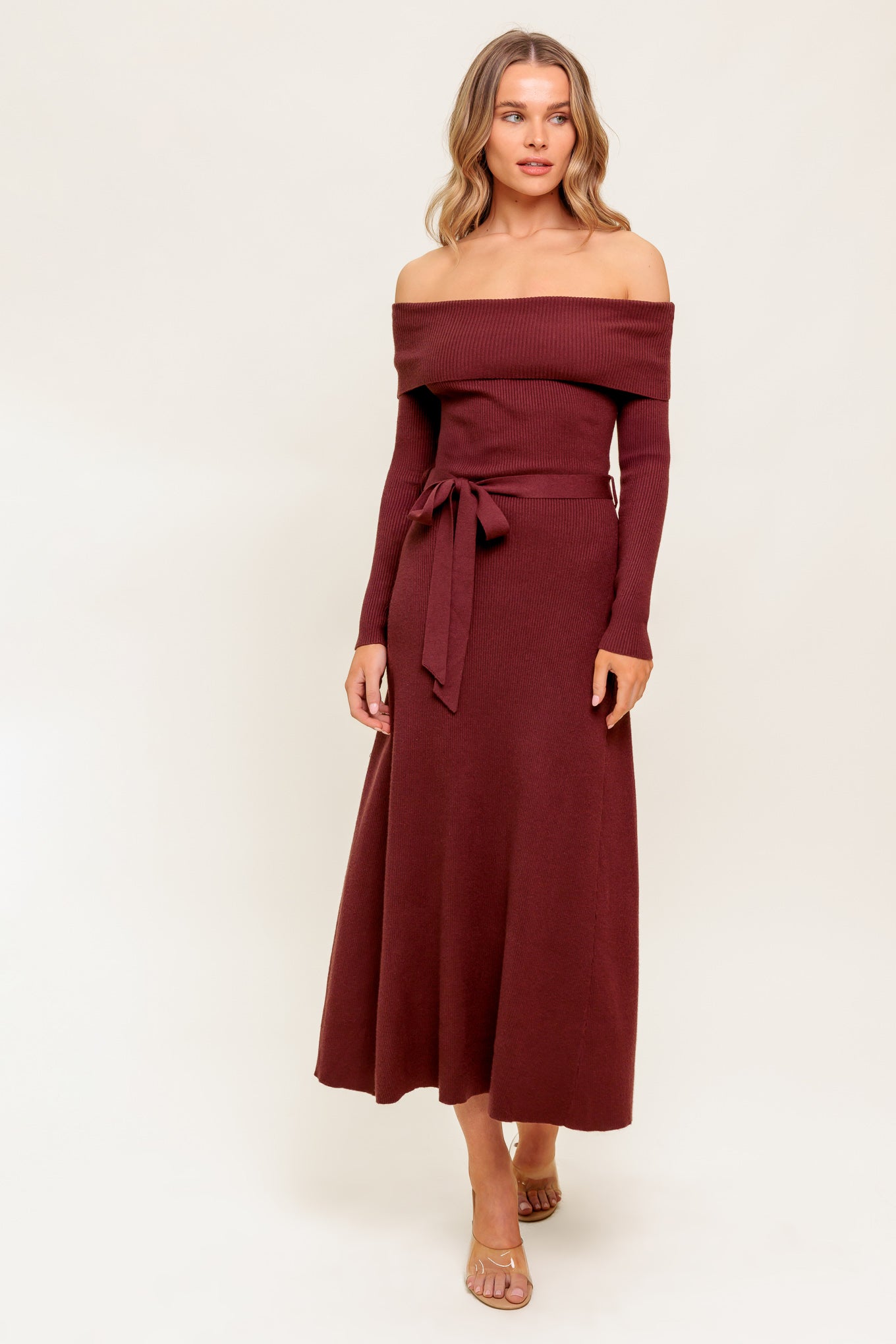 ALL A FANTASY SWEATER MIDI DRESS  DAME BOHEME