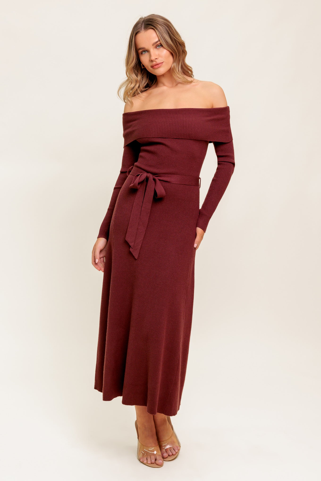 ALL A FANTASY SWEATER MIDI DRESS  DAME BOHEME