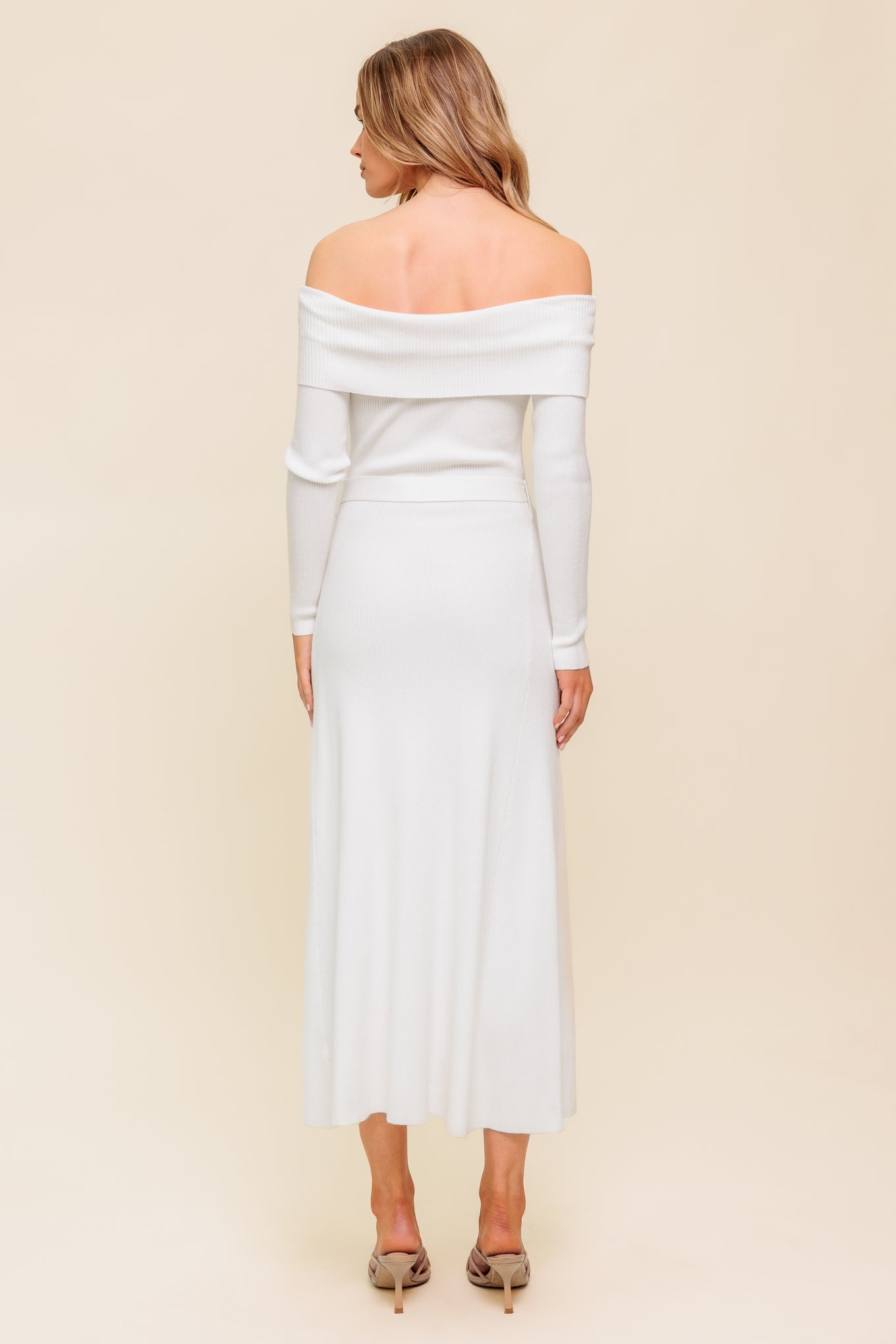 ALL A FANTASY SWEATER MIDI DRESS  DAME BOHEME