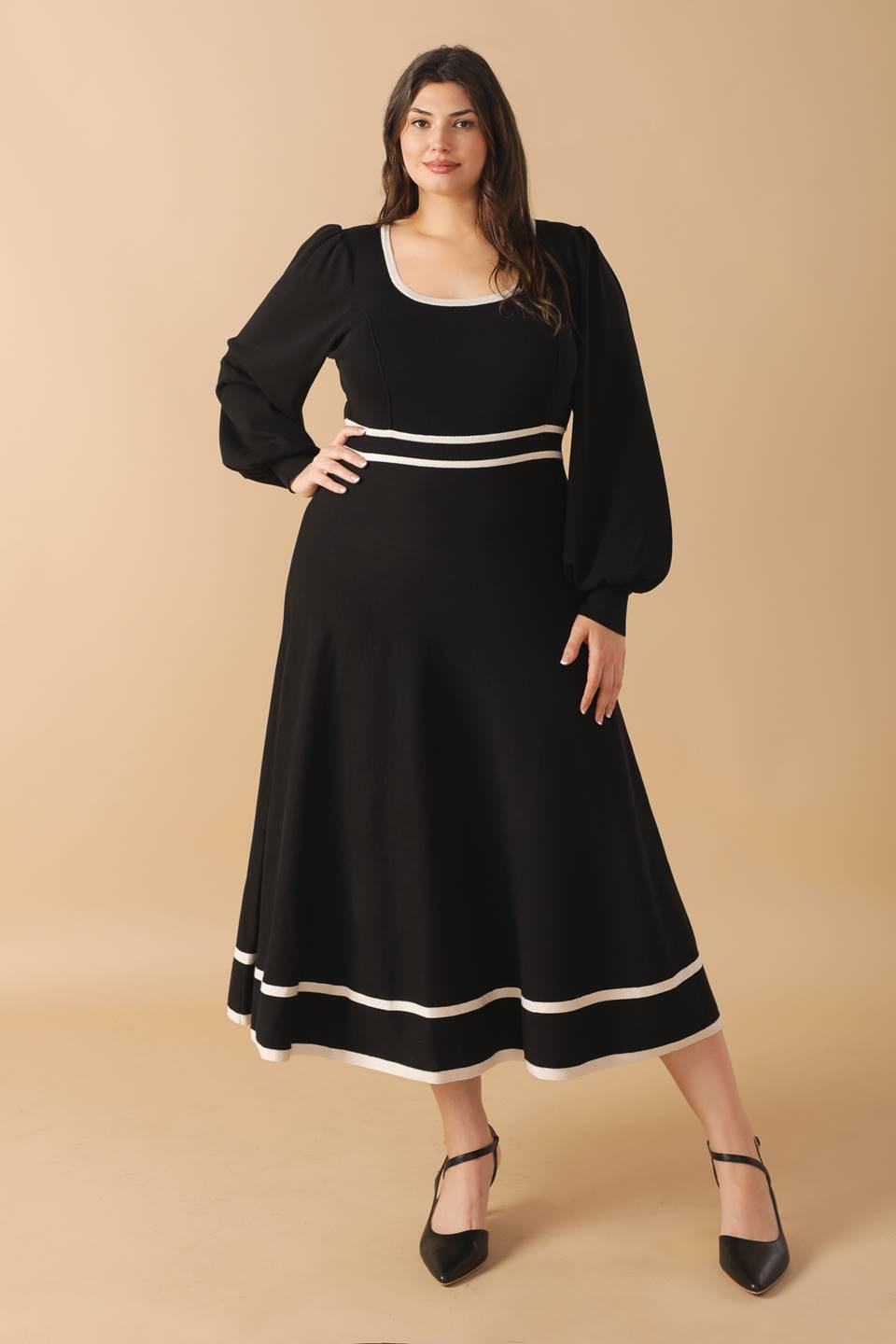 CAUGHT UP SWEATER MIDI DRESS  DAME BOHEME