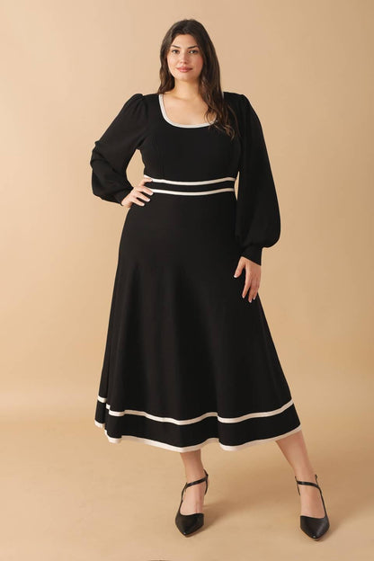 CAUGHT UP SWEATER MIDI DRESS  DAME BOHEME