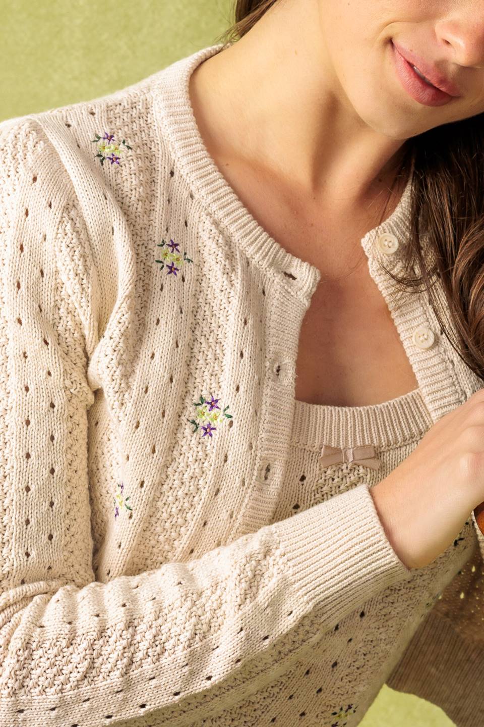 DAYS THAT FADE SWEATER AND CARDIGAN SET  DAME BOHEME