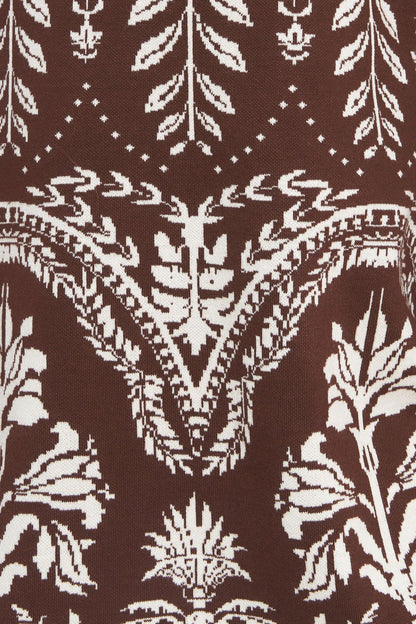 TERRA TAPESTRY SWEATER KNIT MINI DRESS  DAME BOHEME