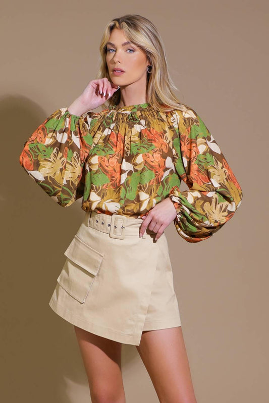 CALL IT LOVE WOVEN TOP  DAME BOHEME