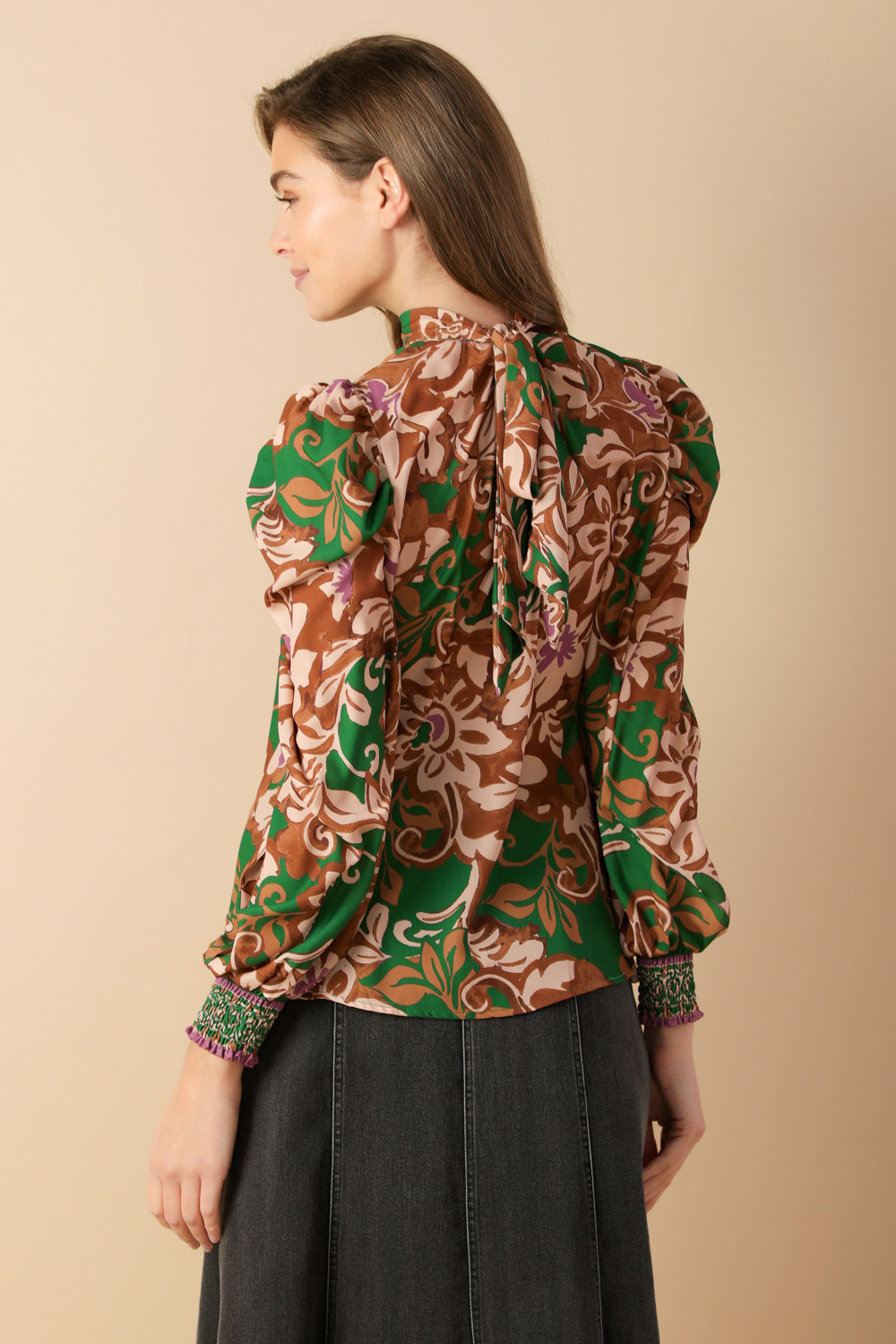 BREWED BLISS WOVEN TOP  DAME BOHEME