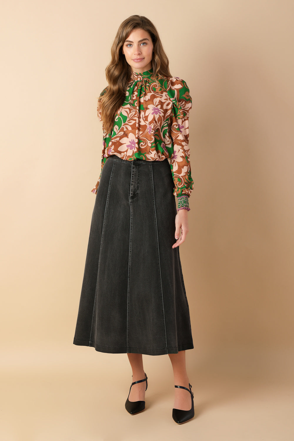 BREWED BLISS WOVEN TOP  DAME BOHEME