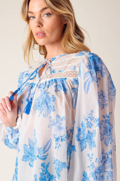 LAGOON DAYDREAMS WOVEN TOP  DAME BOHEME