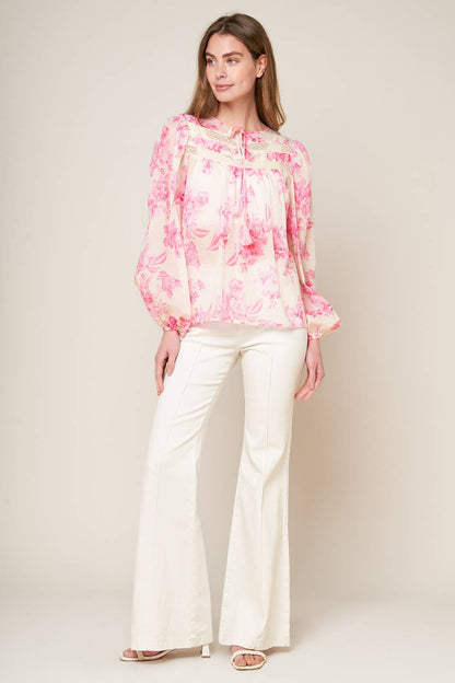 LAGOON DAYDREAMS WOVEN TOP  DAME BOHEME