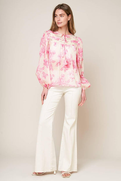 LAGOON DAYDREAMS WOVEN TOP  DAME BOHEME