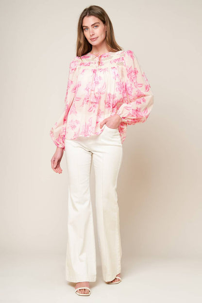 LAGOON DAYDREAMS WOVEN TOP  DAME BOHEME