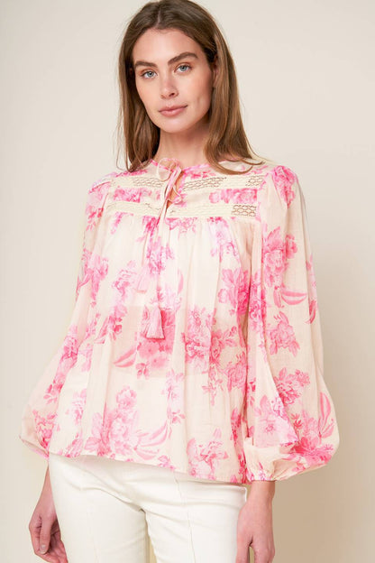 LAGOON DAYDREAMS WOVEN TOP  DAME BOHEME