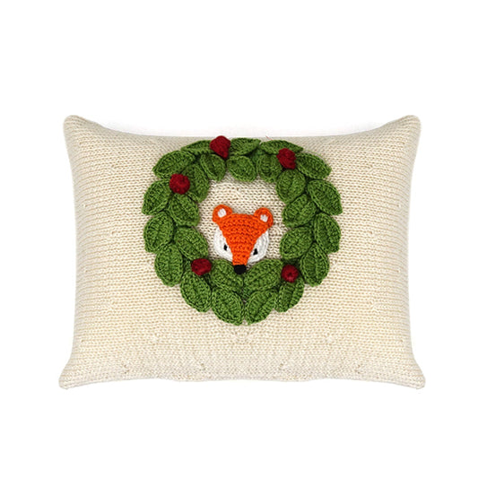 Peekaboo Fox Mini Pillow  DAME BOHEME