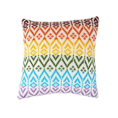 Rainbow Pattern 12" Pillow  DAME BOHEME