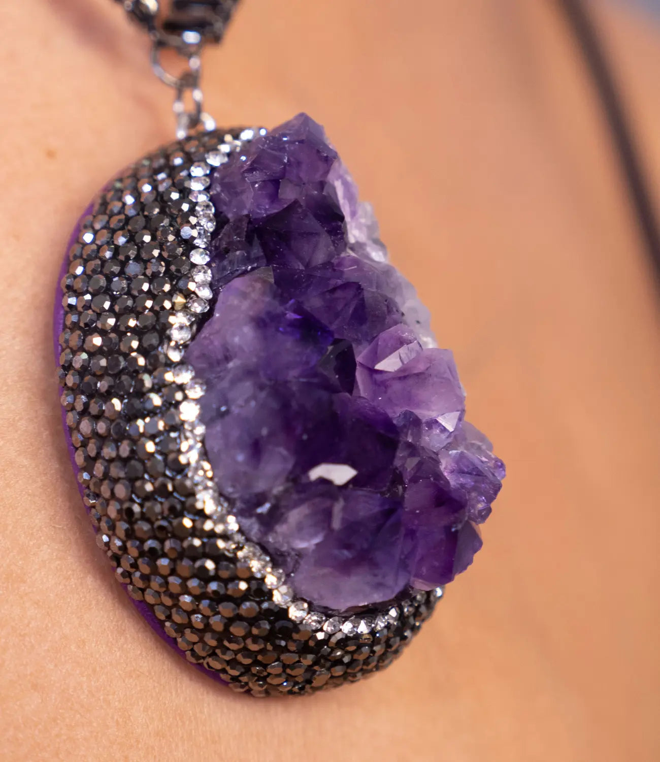 Majestic Amethyst Necklace  DAME BOHEME