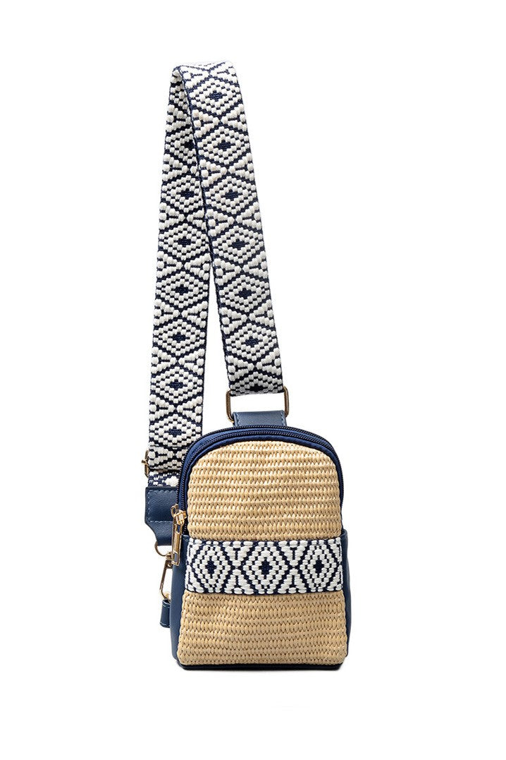 Naomi Woven Guitar Strap Sling Bag Aili's Corner