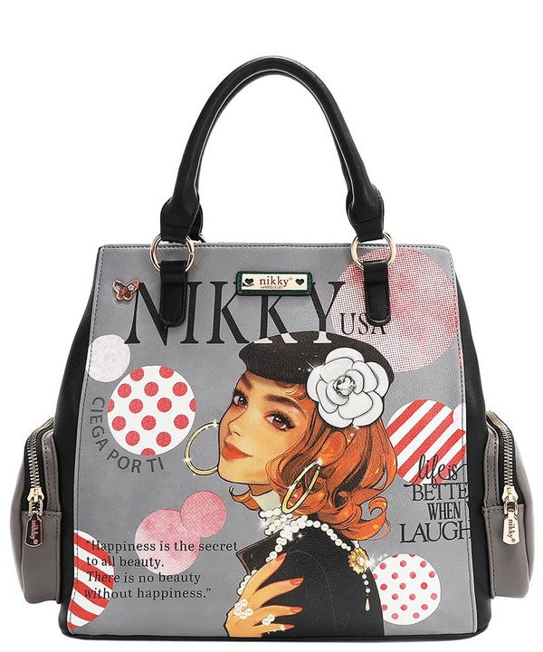 Nicole Lee USA Eco-Leather Handbag Trendsi