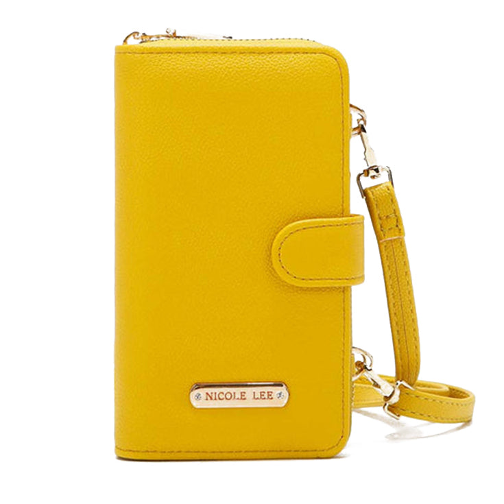 Nicole Lee USA 2 Piece Phone Case Crossbody Wallet