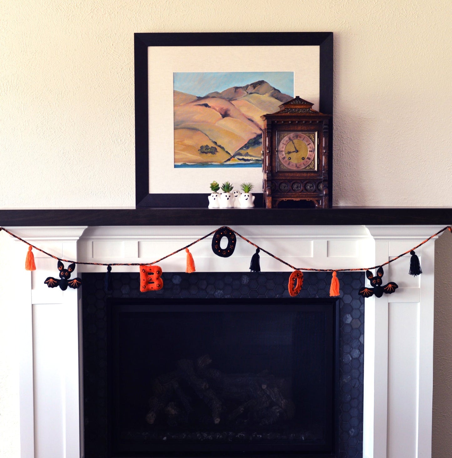 Boo Halloween Garland  DAME BOHEME