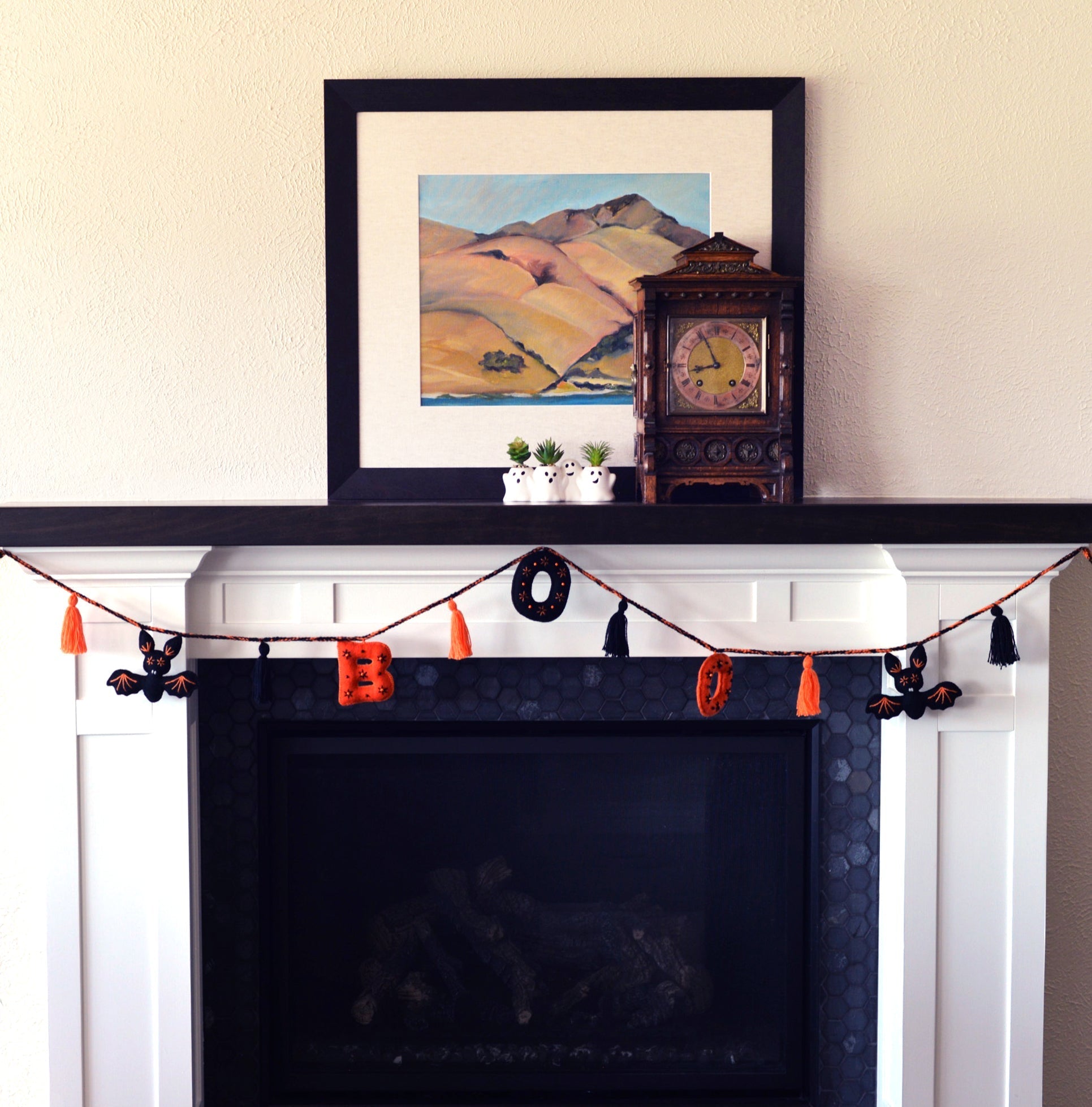 Boo Halloween Garland  DAME BOHEME