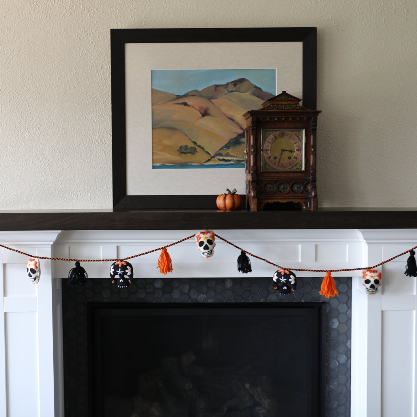 Skull Halloween Garland  DAME BOHEME