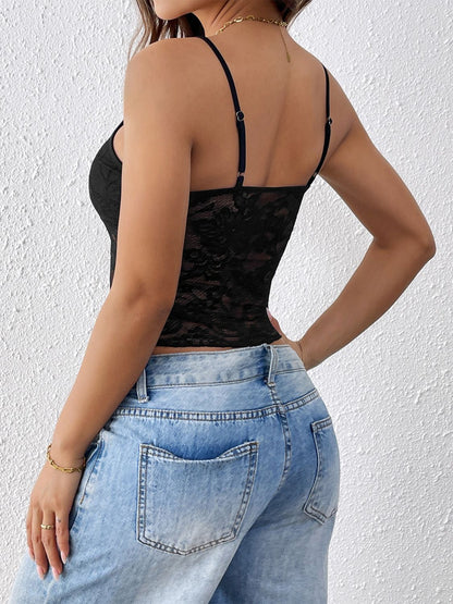 Perfee Lace Scoop Neck Cami Trendsi