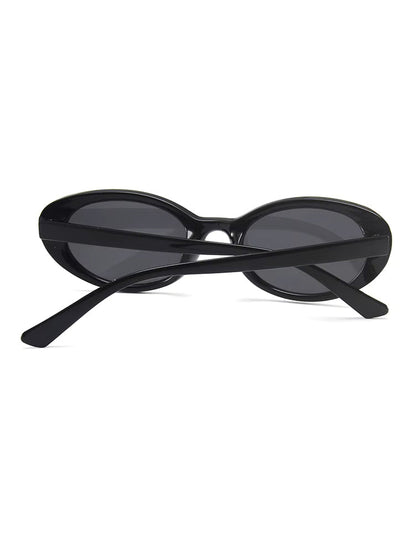 Retro Oval Cat-Eye Sunglasses Miss Sparkling