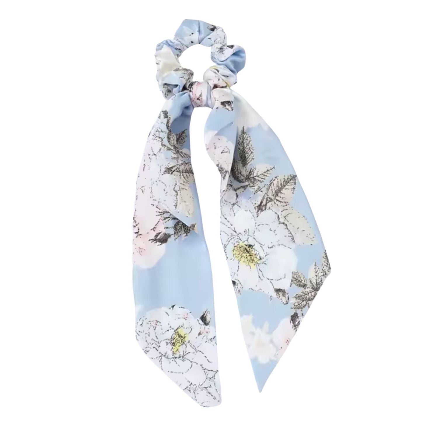 Silky Scarf Pony Holder (13 Color Options) - Scrunchie Hair Accessories  DAME BOHEME