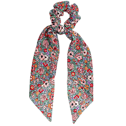 Silky Scarf Pony Holder (13 Color Options) - Scrunchie Hair Accessories  DAME BOHEME