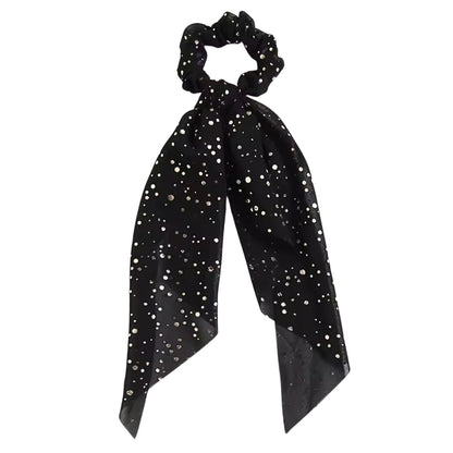 Silky Scarf Pony Holder (13 Color Options) - Scrunchie Hair Accessories  DAME BOHEME