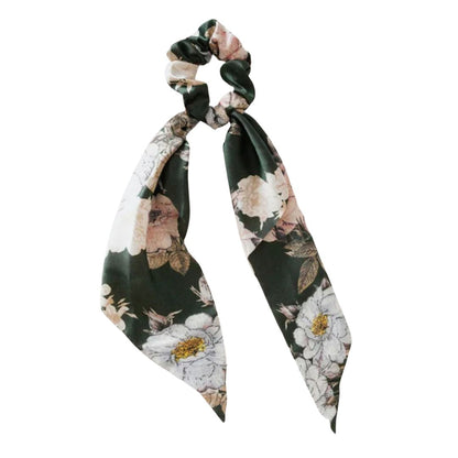 Silky Scarf Pony Holder (13 Color Options) - Scrunchie Hair Accessories  DAME BOHEME