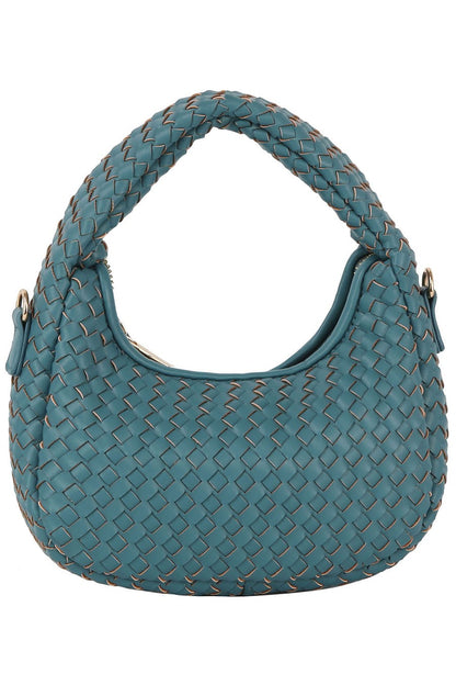 Woven Mini Hobo Shoulder Bag Fashion World