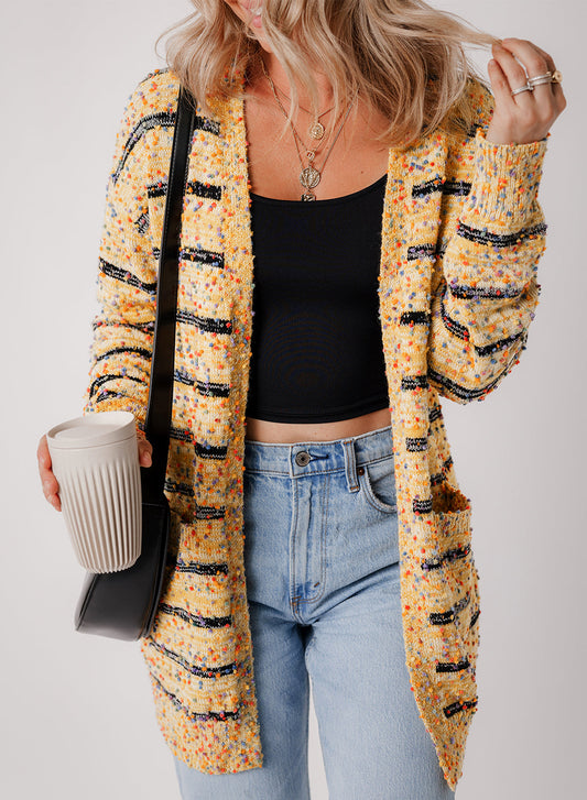 Morgan Pom Pom Knit Cardigan  DAME BOHEME