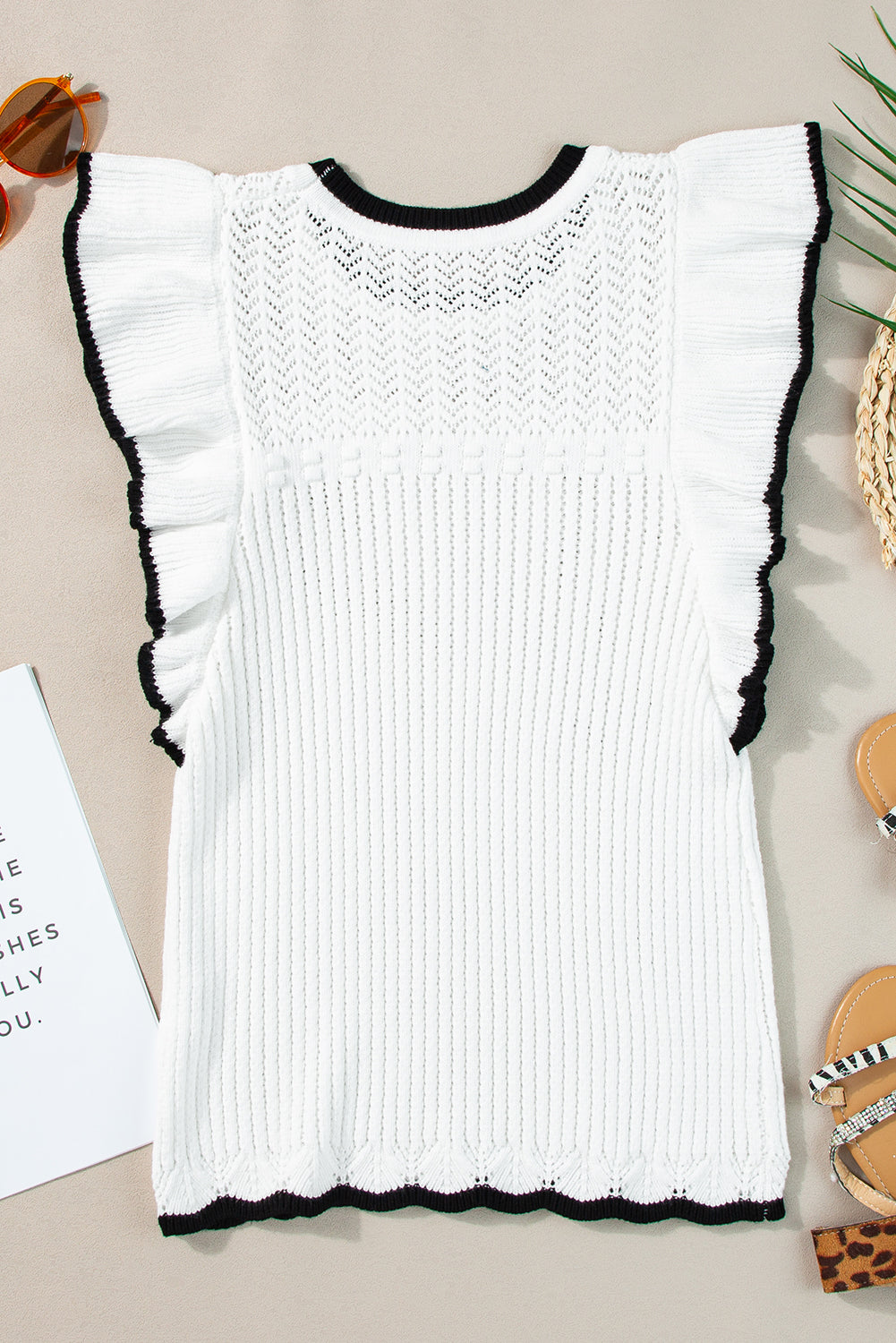 Alaya Crochet Tank Top  DAME BOHEME