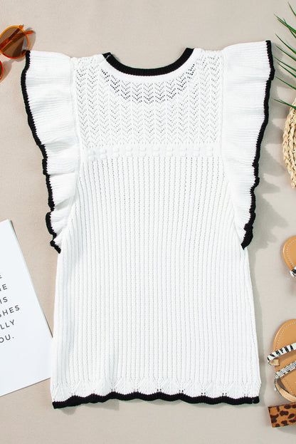 Alaya Crochet Tank Top  DAME BOHEME