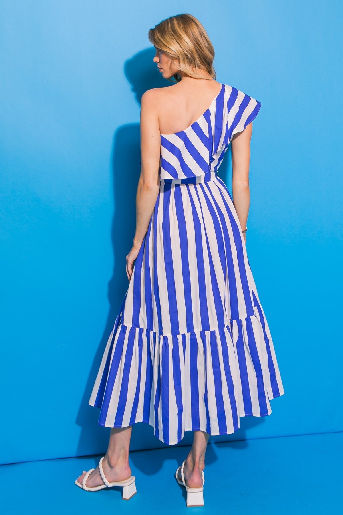 DAYS LIKE THESE POPLIN MIDI DRESS  DAME BOHEME