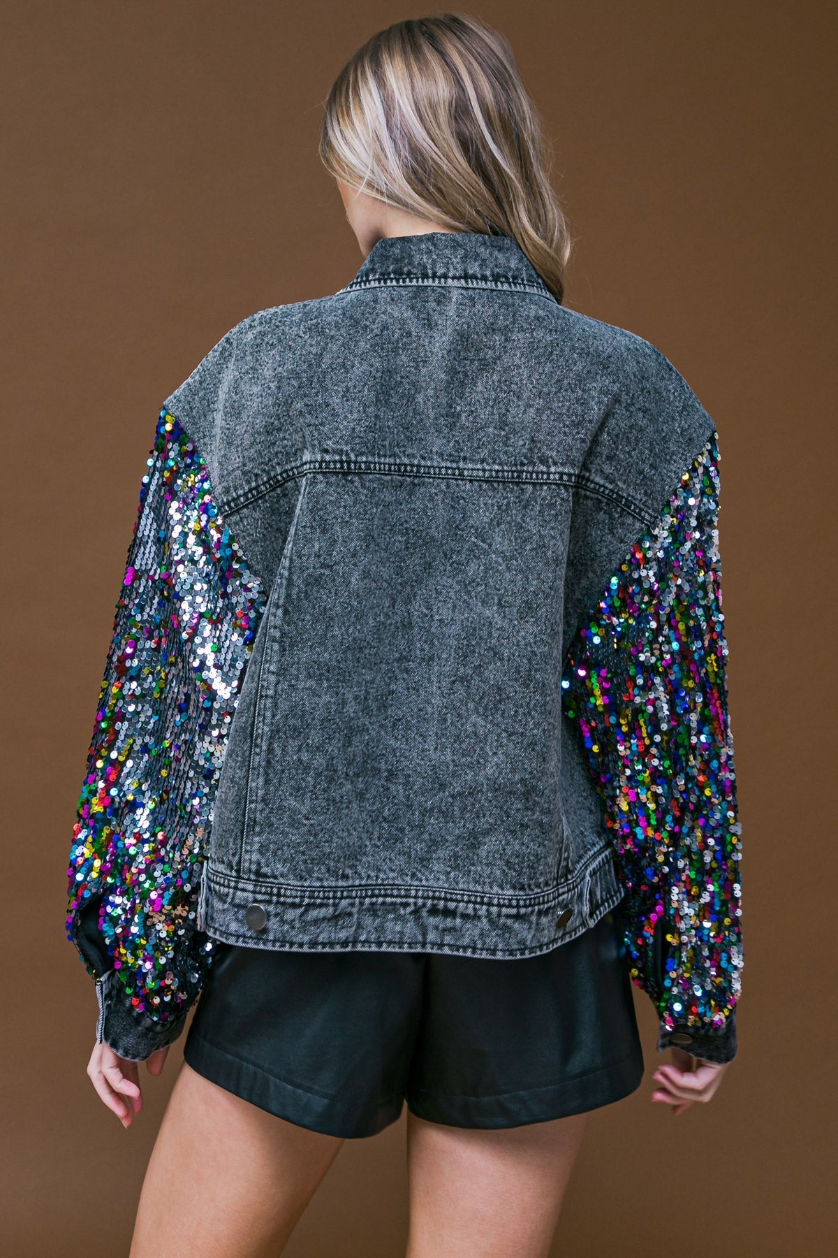GOING THERE WASHED DENIM JACKET  DAME BOHEME