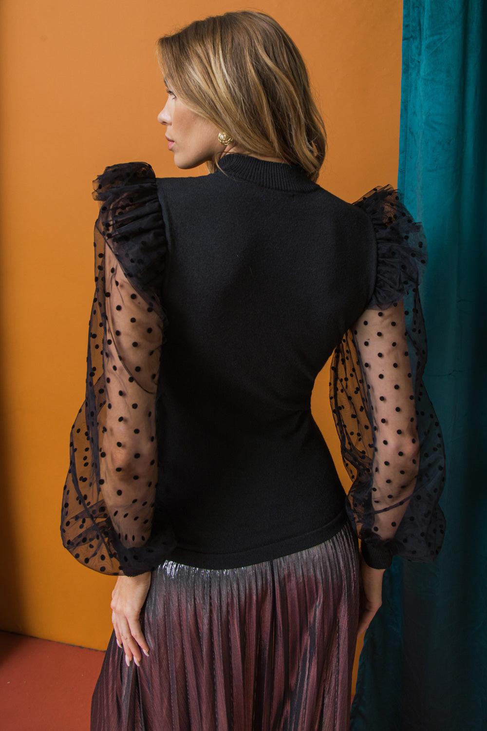 SENDING LOVE LETTERS SWEATER TOP  DAME BOHEME
