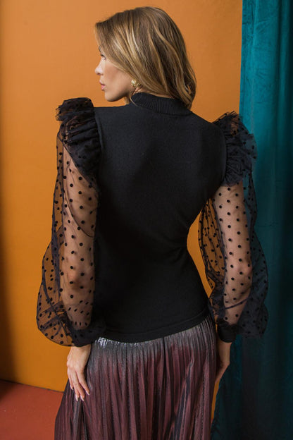 SENDING LOVE LETTERS SWEATER TOP  DAME BOHEME