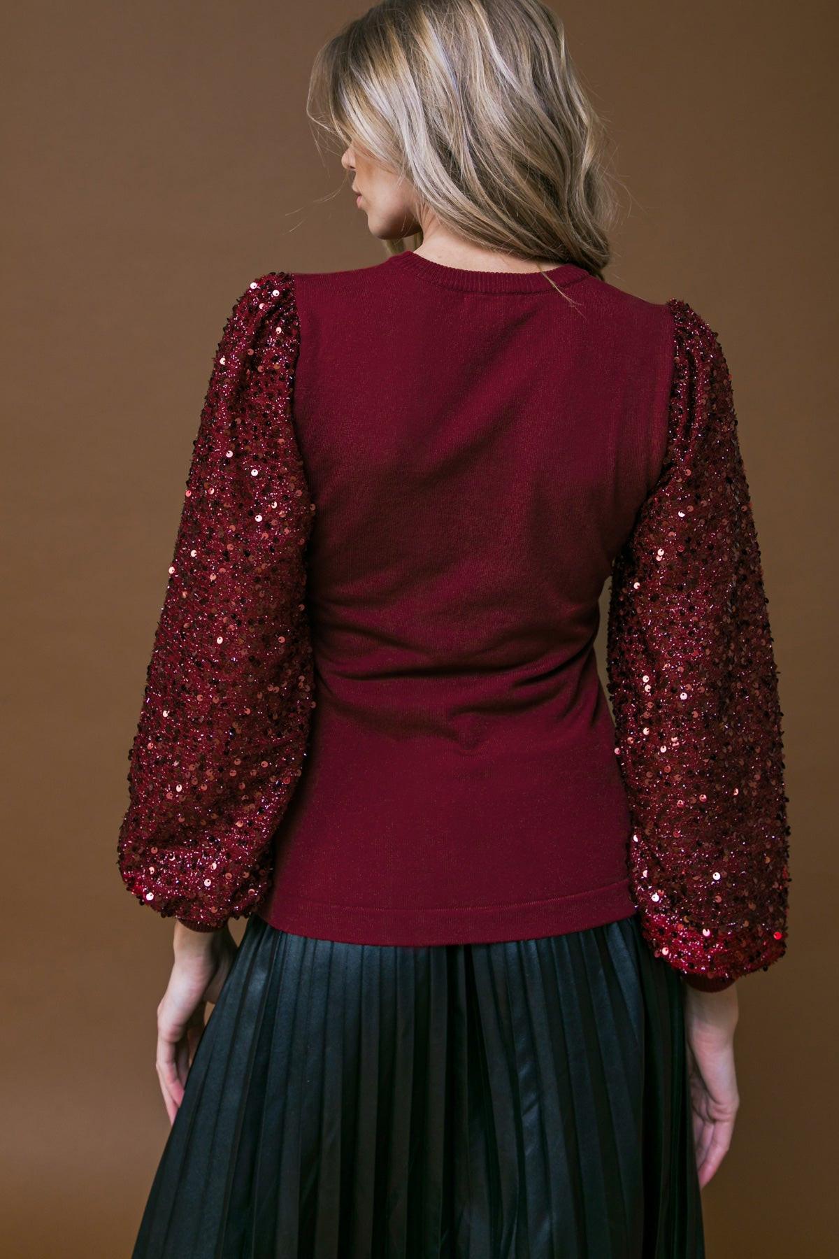 FEELING THE FUN SWEATER TOP  DAME BOHEME