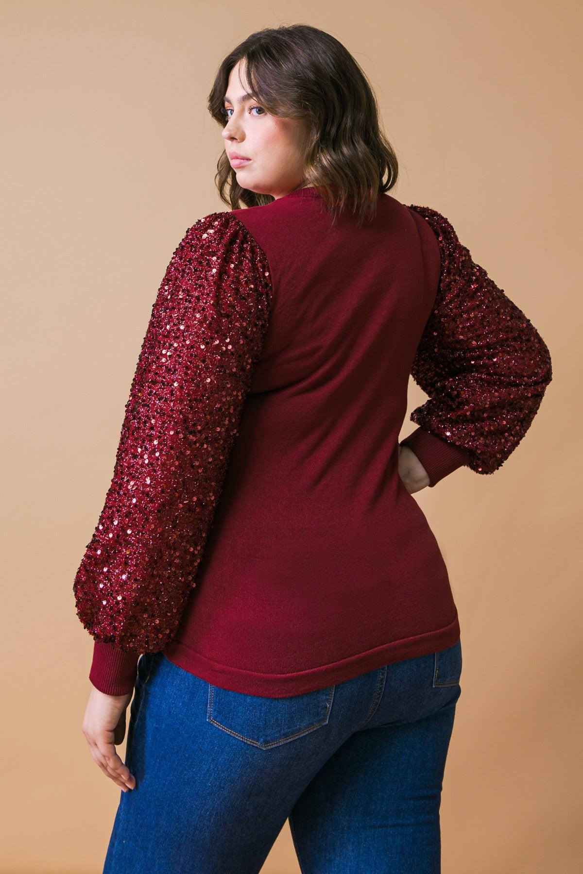 FEELING THE FUN SWEATER TOP  DAME BOHEME