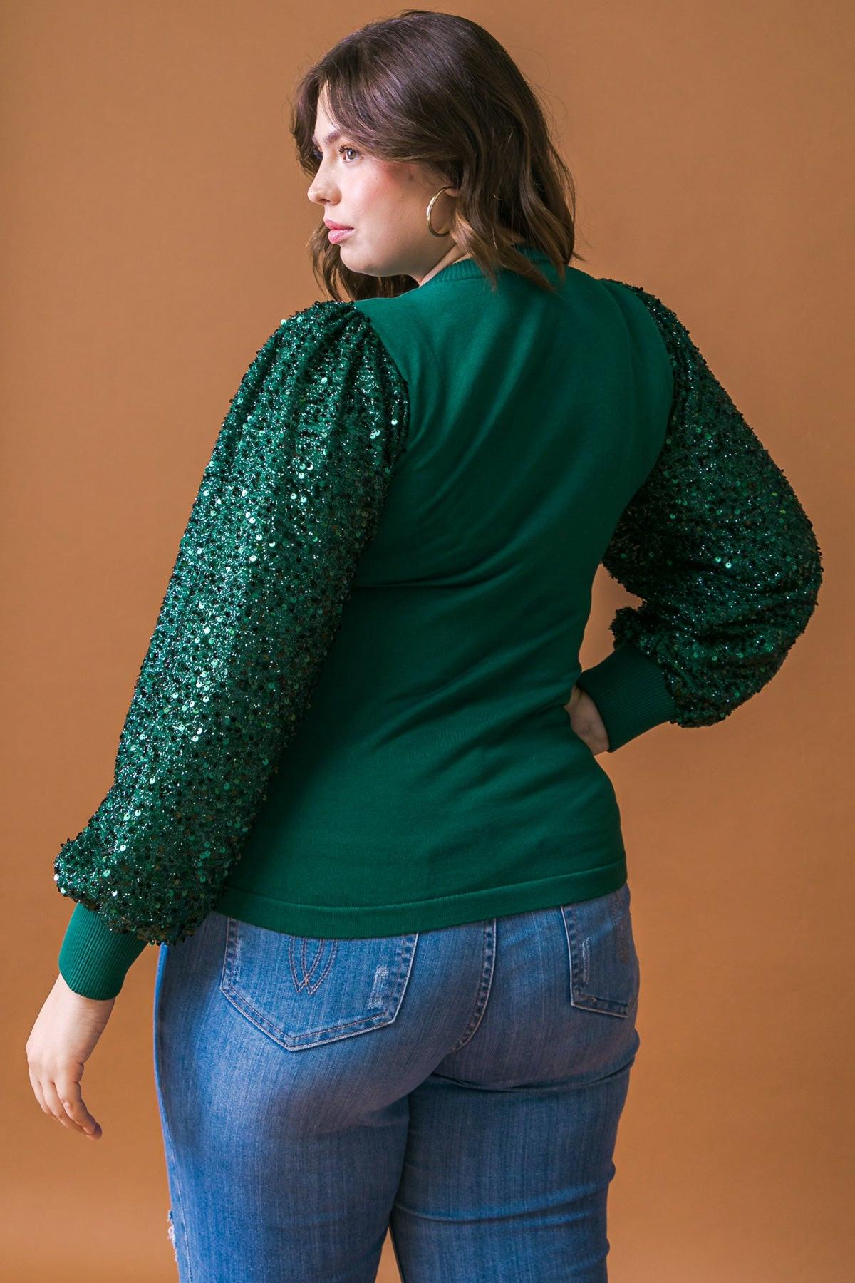 FEELING THE FUN SWEATER TOP  DAME BOHEME